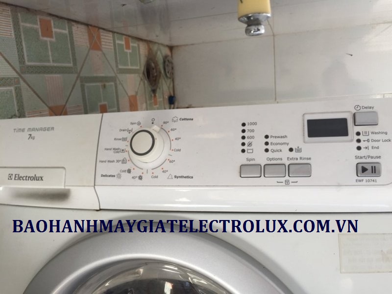 Sửa Chữa máy Giặt Electrolux Bị Mất Nguồn